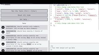 FREECODECAMP - JAVASCRIPT - BASIC DATA STRUCTURE PART 2