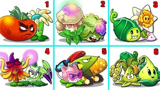 8 Best Plant Pairs - Who Will Win? - PvZ 2 Team Plant Vs Team Plant