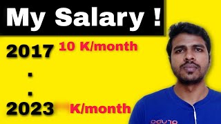 My Salary in Networking & past job / IT salary