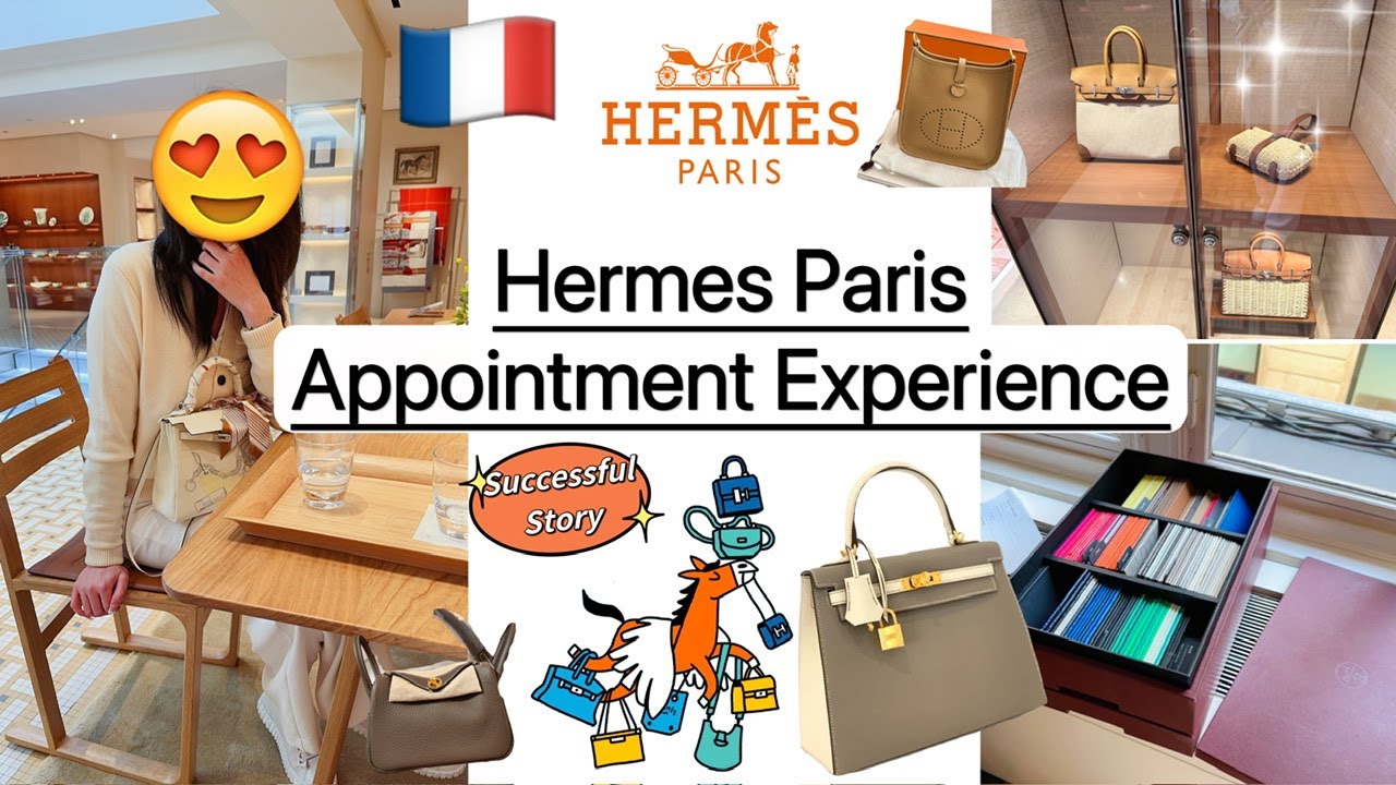 HERMES PARIS LEATHER APPOINTMENT 2023 | What I Got Offered In Paris L ...