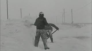 1959 - Snöoväder på Öland