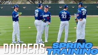 DODGERS Spring Training DAY TWO🔥- Spring Training  - SHOHEI OHTANI - #shoheiohtani #dodgers #mlb