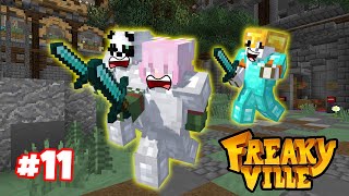 Jeg Får TÆSK På Freakyville Prison (Vagt Montage) - Dansk Minecraft