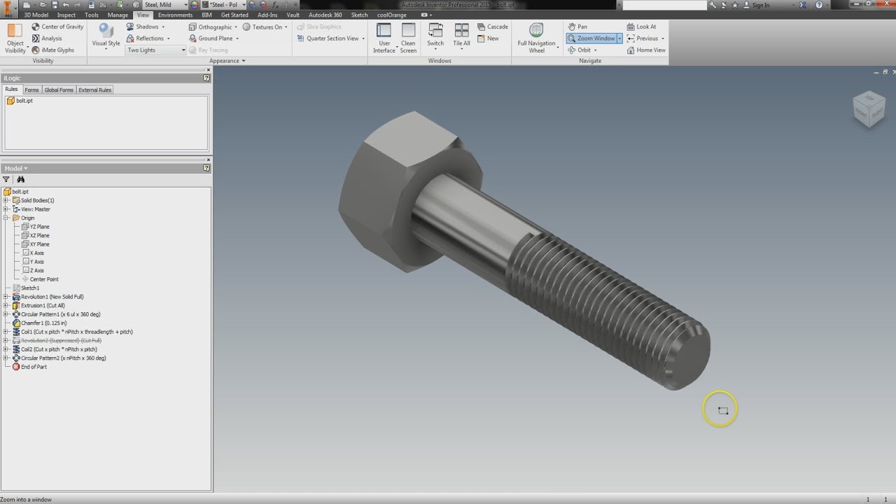 Autodesk Inventor 2015 Tutorial Lasopafo