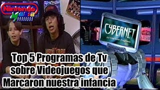 Top 5 Programas de Television sobre Videojuegos que Marcaron Nuestra Infancia