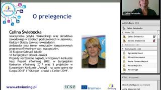 Webinarium Projekt eTwinning jako innowacja pedagogiczna - 29.08.2019