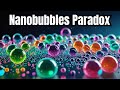 The Bubble That Refuses to Die: Nanobubbles Paradox