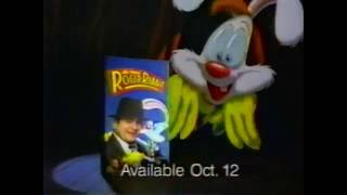 Who Framed Roger Rabbit - VHS release - Commerical - 1989