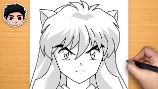 Easy Anime Drawing | How to Draw Inuyasha Step-by-Step