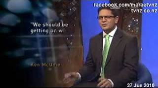 Comments from last weeks interview with Hone Harawira Marae TVNZ 27 Jun 2010.wmv
