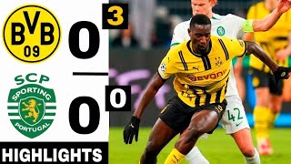 Dortmund vs Sporting Lissabon Champions-League-Playoff-Highlights I BVB – Sporting Lissabon Ogg 3-0