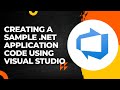 Azure DevOps | Project-1 Step-1 | Creating a Sample .NET Application Code using Visual Studio