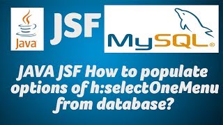 JAVA JSF How to populate options of h:selectOneMenu from database?