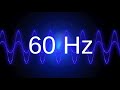 60 hz clean pure sine wave bass test tone frequency