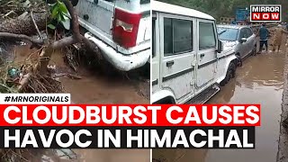 Himachal’s Solan Cloudburst | Heavy Rainfall Causes Havoc in Gambharpul | IMD Issues Yellow Alert