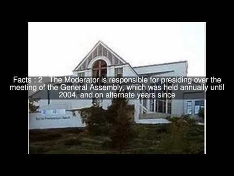 What is a moderator in the Presbyterian Church?