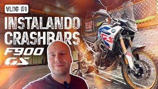 Vlog #1 le instalamos Crashbars a la F900gs