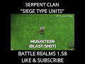 Serpent Clan Siege Units - Battle Realms ZE 1.58 #shorts #battlerealms #gaming