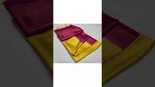 😍Premium banarasi soft silk copper zari💐 Kubera pattu contrast border✨️whatsapp 8122301393 # sarees