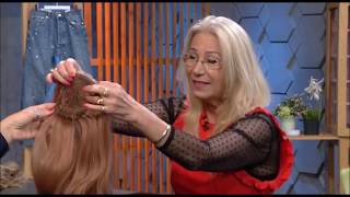 קלייר אומנות השיער - חידושים בתוספות שיער - בתוכנית "מילון היופי" בערוץ 10 | 052-2424251