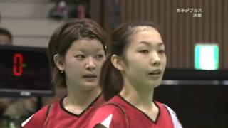 !2011 全日本総合バドミントン選手権大会 髙橋・松友vs松尾・内藤 5 6