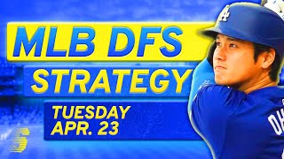MLB DFS Today: DraftKings & FanDuel MLB DFS Strategy (Tuesday 4/23/24)