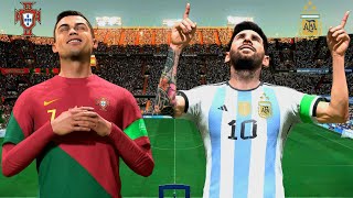 FIFA 23 - Argentina vs. Portugal - Ronaldo Messi - International Friendly 2023 Match | PS5 | 4K HDR
