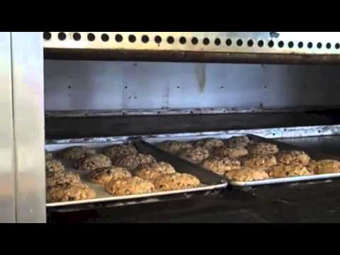 Fresh baked cookies at the On the Rise Bakery. Fresh baked cookies at the On the Rise Bakery.