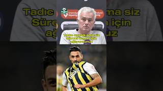 Mourinho’dan gazetecilere; “Sürekli İrfan Can neden oynamıyor diyen ağlıyorsunuz” #fenerbahçe