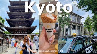 교토 여행 vlog 초여름의 Kyoto, 🍓🍌🥝후르츠산도의 상큼함! 택시기사의 불친절함!