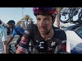 marco haller interview at the finish stage 1 volta ao algarve em bicicleta 2025