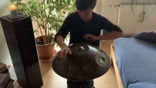 “Sound of Silence” on C# Locrian Handpan, Leaf Sound Sculpture