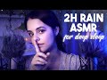 2H RAIN ASMR for DEEP SLEEP 🌧️ Ear to Ear Whispering (Eyes Closed Recommended)