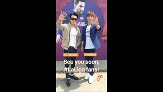 180507 Donghae \u0026 Leeteuk❤️LaLiga IG STORY③