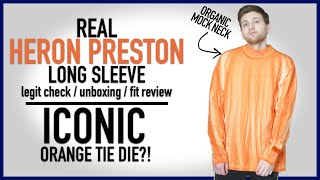 Legit HERON PRESTON mock neck | Legit check, unboxing \u0026 fit review