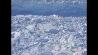Flying Over Helheim Glacier, Greenland