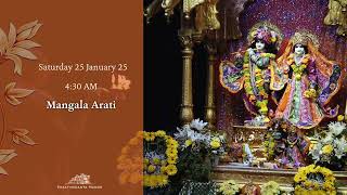 25Jan2025 | Mangala Arati | Bhaktivedanta Manor | Darshan