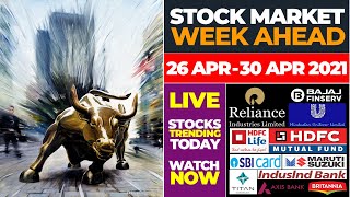 Market Week Ahead I Reliance, HUL, Bajaj Finance, Axis Bank, HDFC Life, HDFC AMC, SBI CARD, Titan