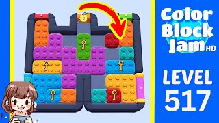 Color Block Jam Level 517 Solution Walkthrough
