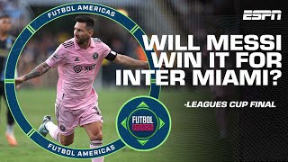 Will Messi win the Leagues Cup for Inter Miami vs Nashville? FULL final PREVIEW | ESPN FC