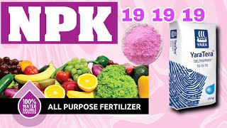 All 19 NPK Fertilizer uses | NPK 19 19 19 | Water Soluble Fertilizer Spray | Tamil