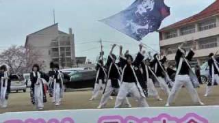 よさこい 2010 千歳　桜祭り1(櫻笑）ー侍