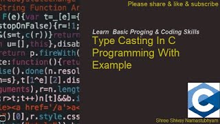 🔄 Type Casting in C Programming | Implicit & Explicit Conversion Explained! #cprogramming