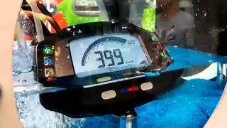 Acewell Speedometer ACE 7000 series waterproof display at 2016 EV Taiwan