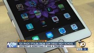 120 iPads stolen from San Diego High School