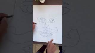 How to make Ravan face //👹with Thermacol sheets #shortvideo #ashortaday #art