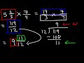 multiplying mixed numbers and fractions