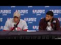 Russell Westbrook & Paul George Postgame Interview - Game 5  April 23, 2019