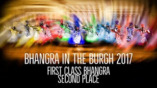 First Class Bhangra - Second Place @ Bhangra in the Burgh 2017