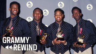 Watch Boyz II Men Win A GRAMMY For "End Of The Road" In 1993 | GRAMMY Rewind